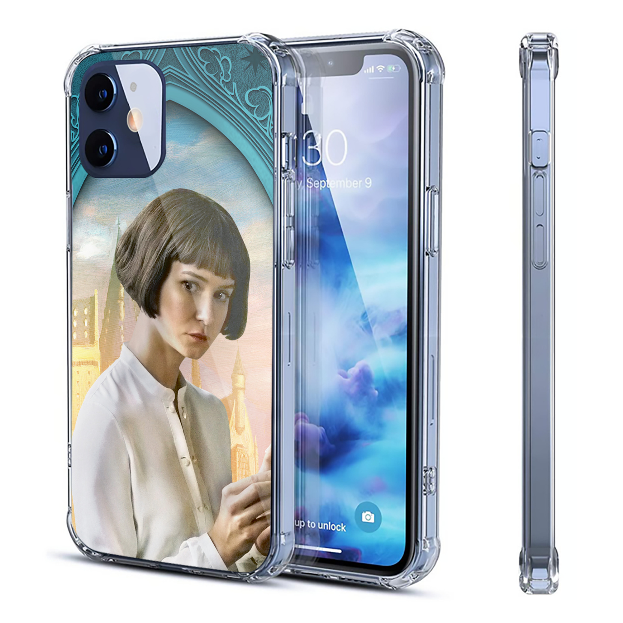 （画像用） Harry Potter ハリー・ポッターシリーズ 【iPhone 12シリーズ対応】透明スマホケース（クリアソフトケース）